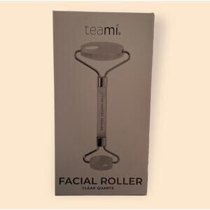 Teami Clear Quartz Facial Roller Skincare Tool New